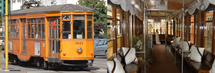immagine tram allestimento