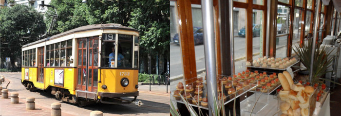 immagine tram prese elettriche
