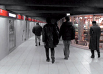Image of commercial spaces in the underground